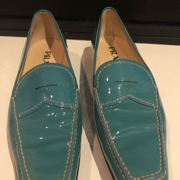 Prada 38.5 Patent Leather Loafers - Picture 4 of 11